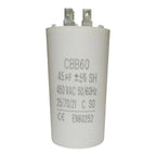 Condensador Capacitor Circular 45uf 400 500 450v Cbb60 Cbb65