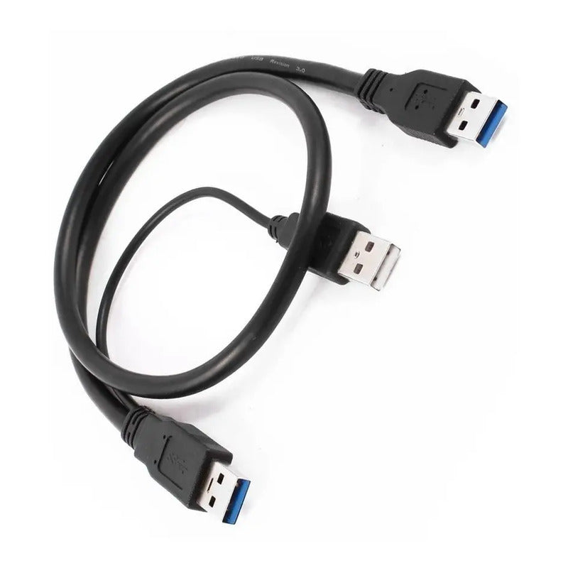 Cable Y Usb Macho 3 Conexiones Usb 3.0 Disco Duro Unidad Cd