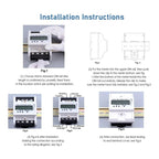 Medidor Digital Remarcador Potencia Watts 220-380v 3fase Kwh