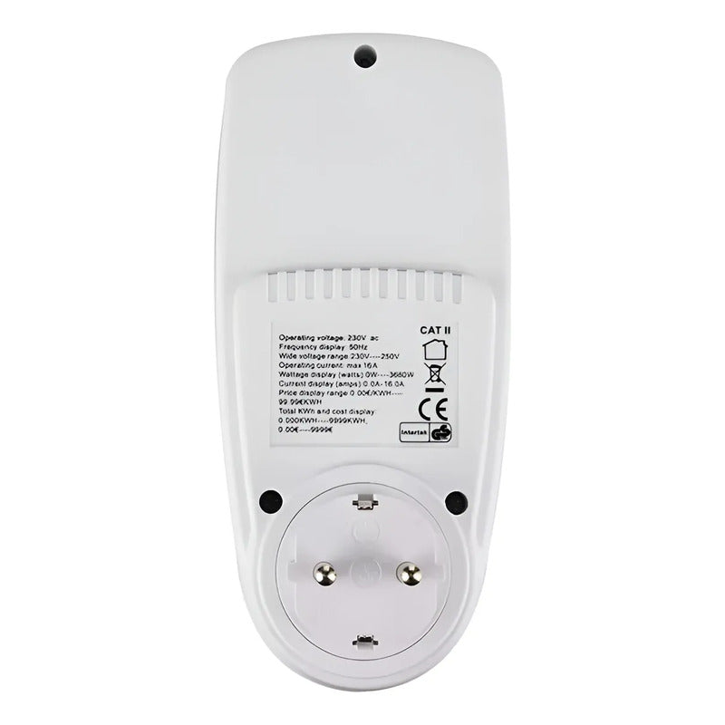 Medidor Consumo Watt Electricidad Kwh Voltimetro Amperimetro