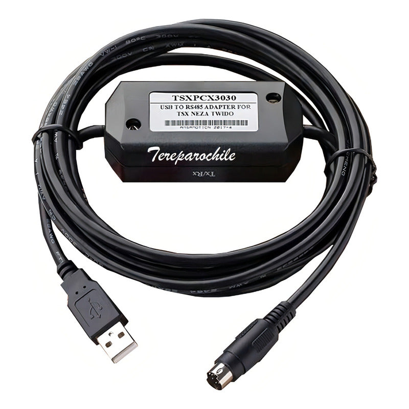 Cable Plc Tsxpcx3030 Usb Rs485 Schneider Twido Tsx