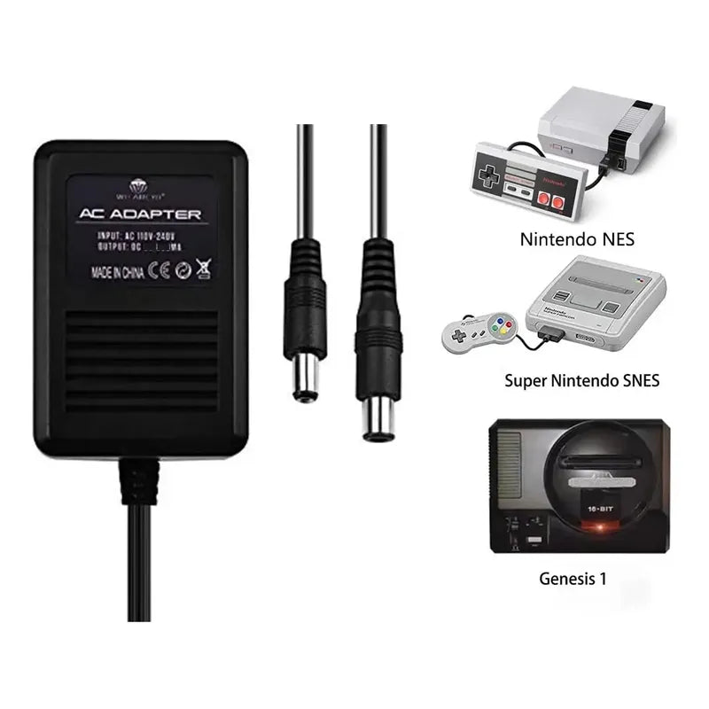 Transformador Para Supernintendo Famicon Snes Sega Genesis