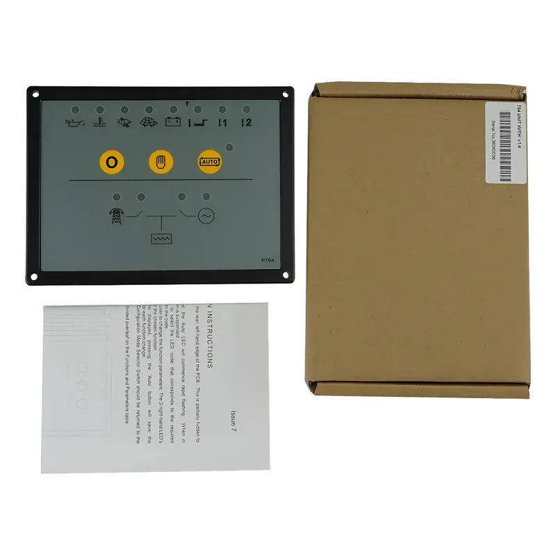 Panel De Control Generador 704 Mkii Genset Compatible Dse704