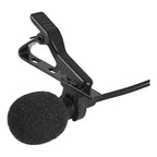 Micrófono Solapa Lavalier And Omnidireccional 1.5m Para Celulares Tictok Negro
