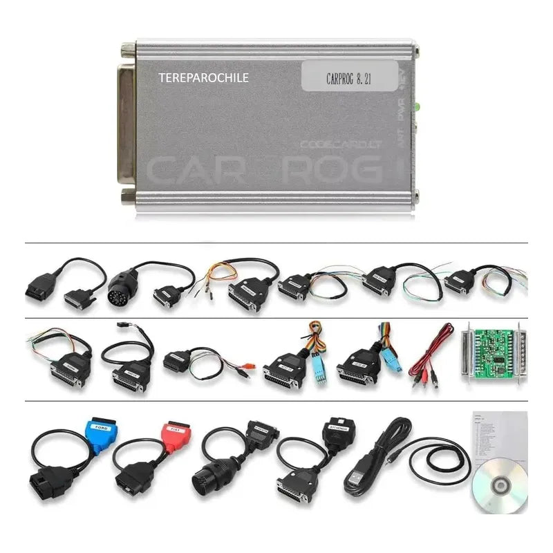 Car Prog Programador Chip Km Odometro Inmovilizador Carprog