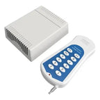 Modulo Interruptor Rf Control Remoto Relé 12v 12 Canales Blanco