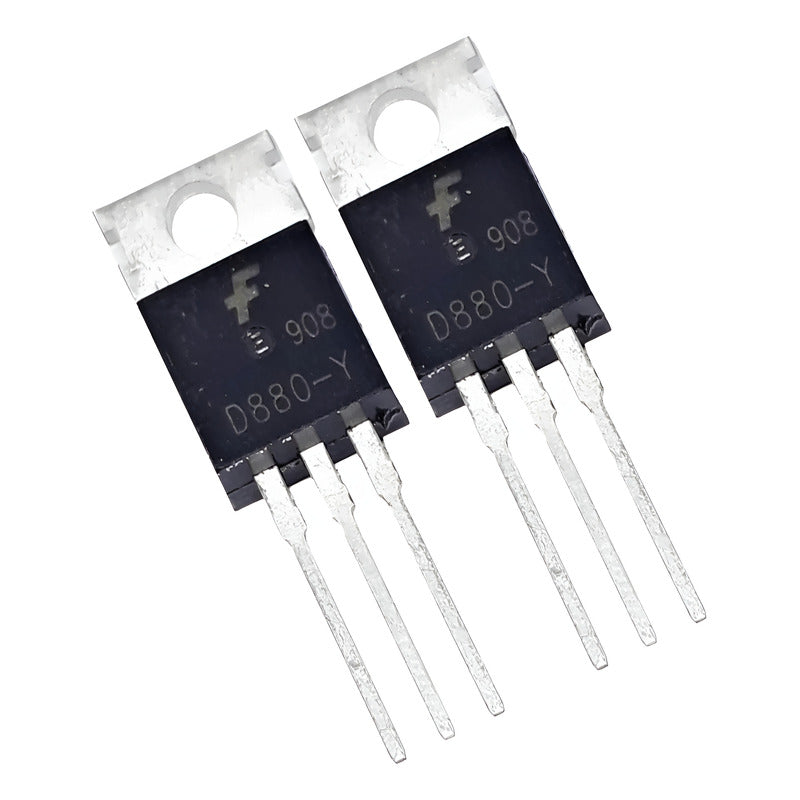 2x Transistores D880 D880-y 2sd880 2sd880-y 60v 3a 40w