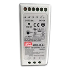 Fuente Poder Riel Din Plástica 24v 60w Mdr-60-24 Mean Well