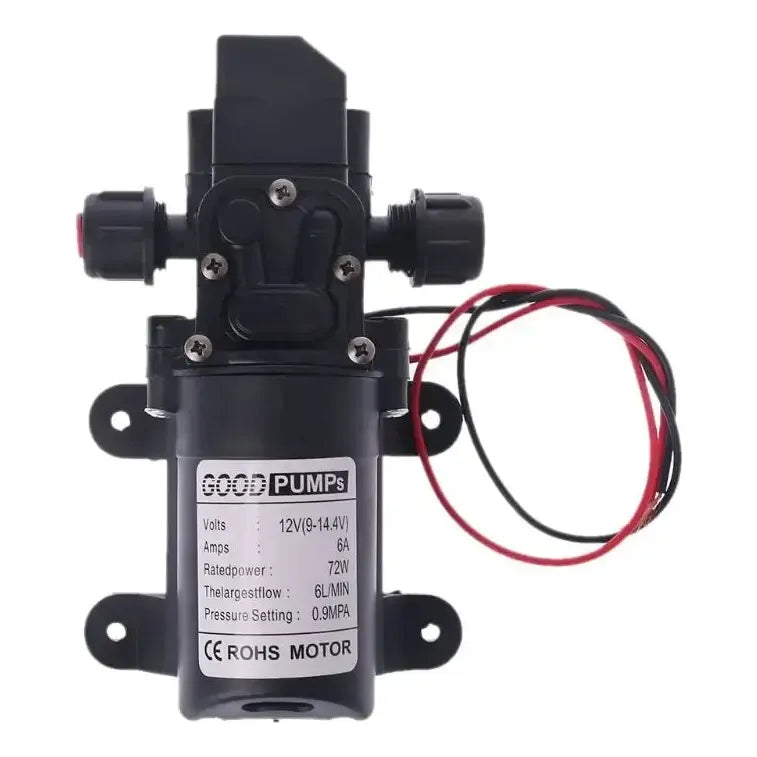 Bomba De Agua Trc Presurizadora 6.5l/min Para Camper Y Foodtrucks