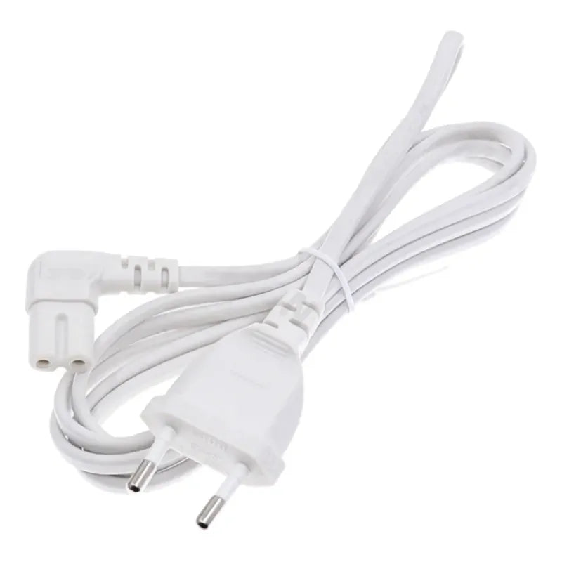 Cable Poder Tipo 8 En L Enchufe Tv Conector Television Radio