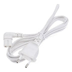 Cable Poder Tipo 8 En L Enchufe Tv Conector Television Radio