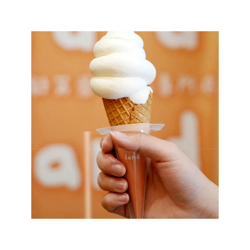 100x Porta Cono De Helados Barquillo Antichorreo Plastico