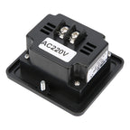 Horometro Voltímetro Digital Medidor Voltaje Frecuencia 220v