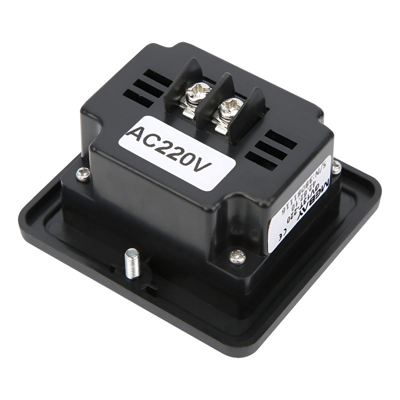 Horometro Voltímetro Digital Medidor Voltaje Frecuencia 220v