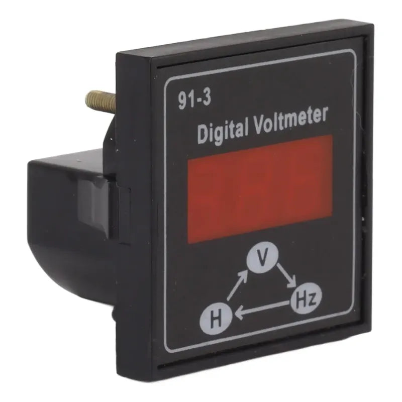 Voltimetro Horometro Hz 220v 380v Mono Trifasico Generador