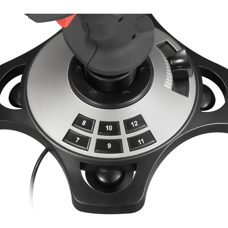 Joystick Palanca Simulador Vuelo Mando Pxn 2113 Pro Gamepad Negro