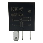 Rele Relay Universal 24v 30a 5 Pines Camión