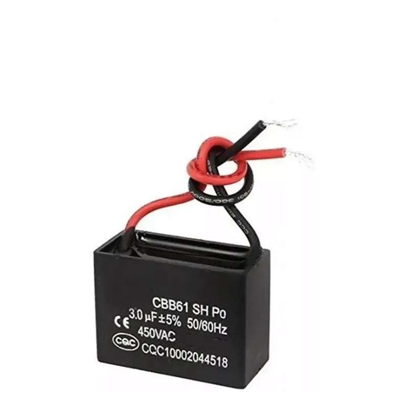 Condensador Capacitor Cbb61 3uf 450vac Ventilador Motor 3 Uf