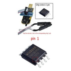 Ch341a Programador Usb Clip Pinza Dip-8 Ch341 Bios 24 25