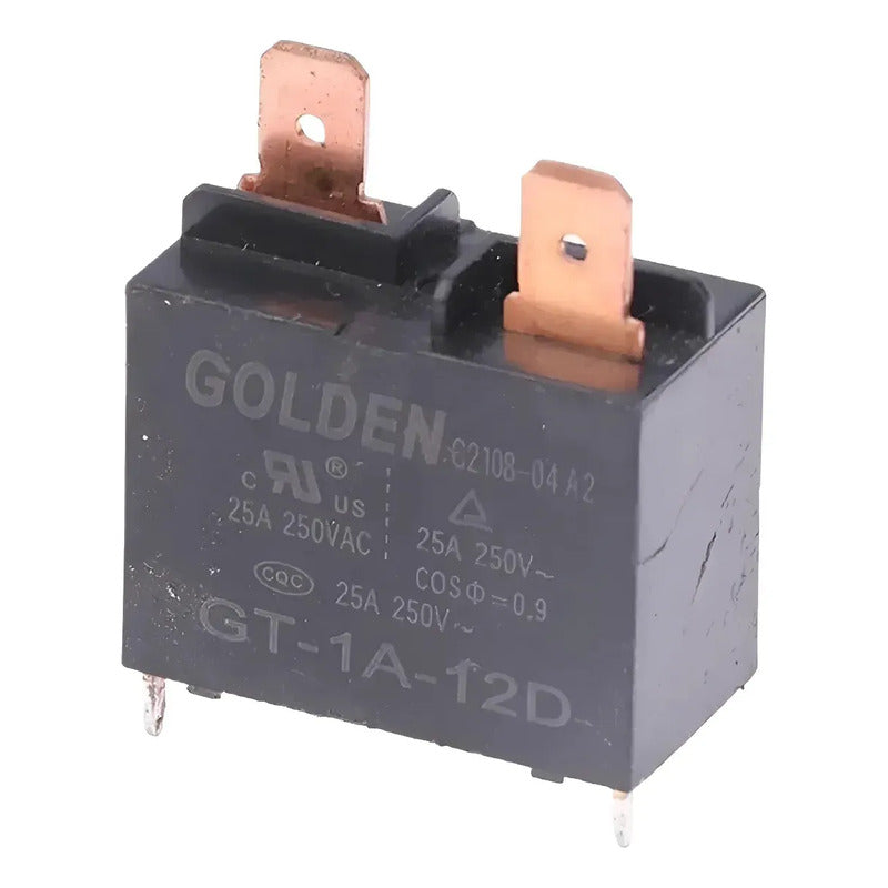 Rele Relay Gt-1a-12d 4 Pines 25a 250v Ac