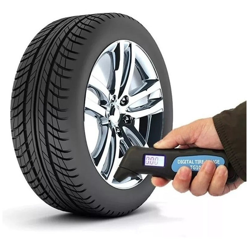 Medidor De Presión Digital Para Neumáticos Llantas Tg-105