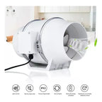 Extractor De Aire Blower Industrial 145mm 6 Pulgadas 220v