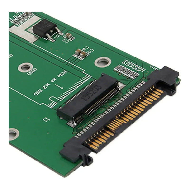 Adaptador Discos Ssd M.2 Pci-e  A U.2 Sata Bus Sff-8639 Negro