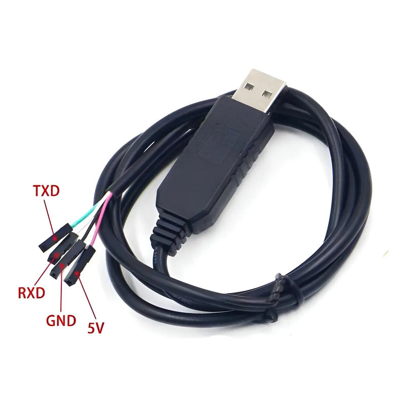 Cable Usb Convertidor Ttl Uart 4pin Rs232 Pl2303 Pl2303hx 5v