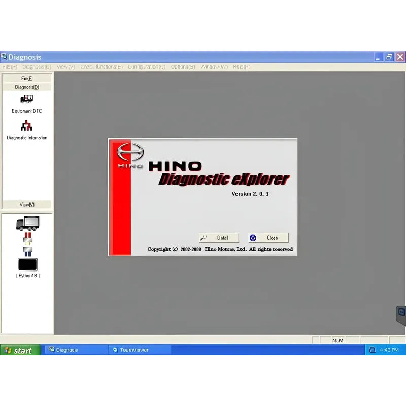 Scanner Obdii Escaner Python Nissan Diesel Hino Toyota J2534