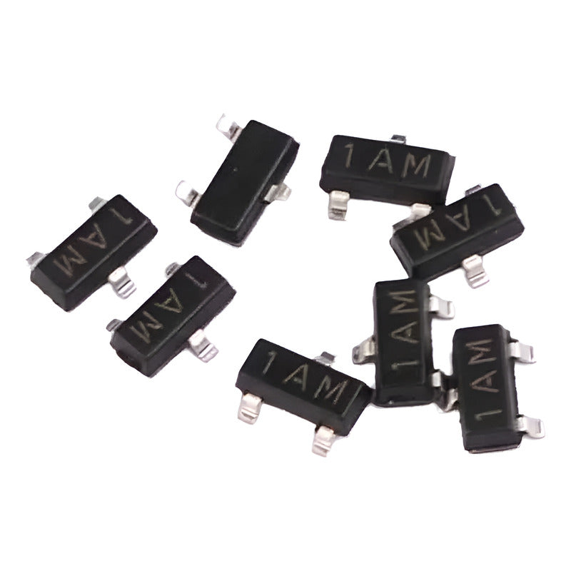 10x Transistor 2n3904 3904 1am Smd Sop-23 Mmbt3904 40v 200ma