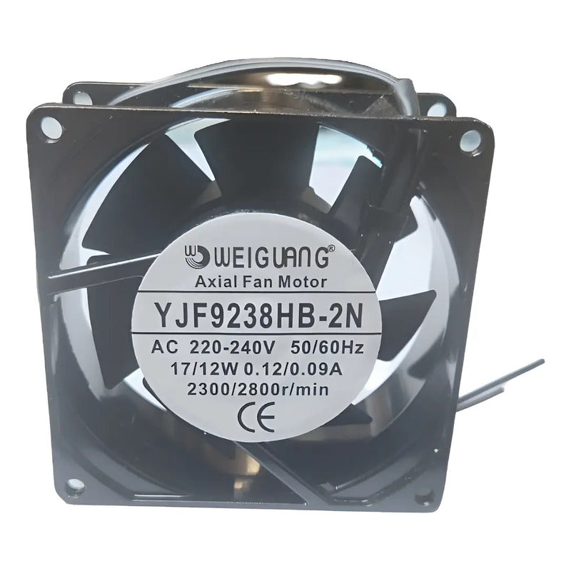 Ventilador Fan Cooler Yjf9238hb 2n 220v 92x92x38mm 9238 Negro