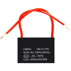 Condensador Capacitor Cbb61 1.8uf 450vac 1,8 Uf