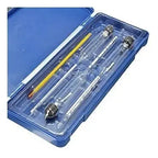 Set Alcoholimetro De 0 A 100 Grados - Verifica Grado Alcohol Vidrio
