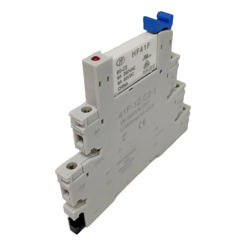 Rele Interface Plano Slim 220v Ac/dc Riel Din