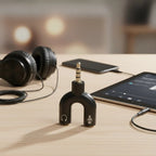 Adaptador 3.5mm Audio Macho Microfono Audifono Hembra Pololo
