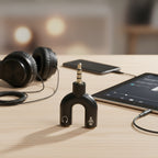 Adaptador 3.5mm Audio Macho Microfono Audifono Hembra Pololo