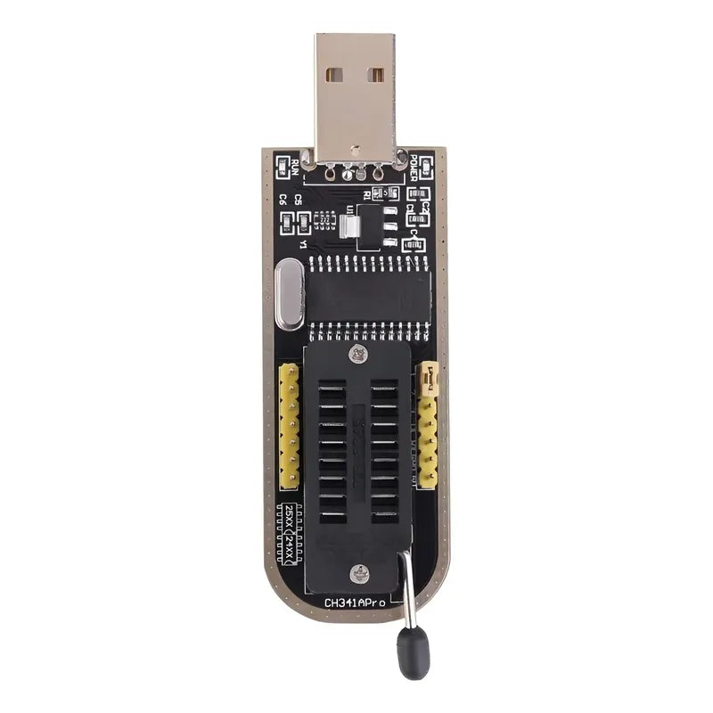 Programador Usb Ch341a Series 25 Spi 24 Bios Eeprom Ch341