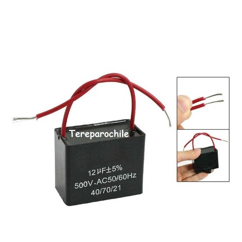 Capacitor Condensador Cbb61 12uf 500vac 12 Uf Motor