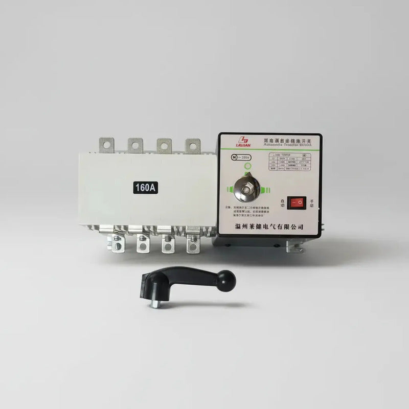Interruptor Switch Automatica Ats 160a 4 Polos Blanco