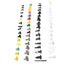 Set 200 Clip Broche Reparacion Parachoque Puertas Carroceria