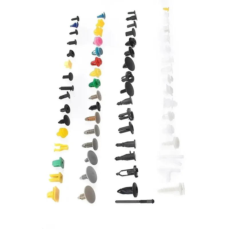 Set 200 Clip Broche Reparacion Parachoque Puertas Carroceria