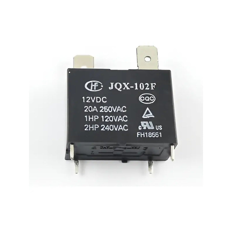 Jqx-102f Rele 20a 12v 2 Hp 240 Vac High Power Relay 102f