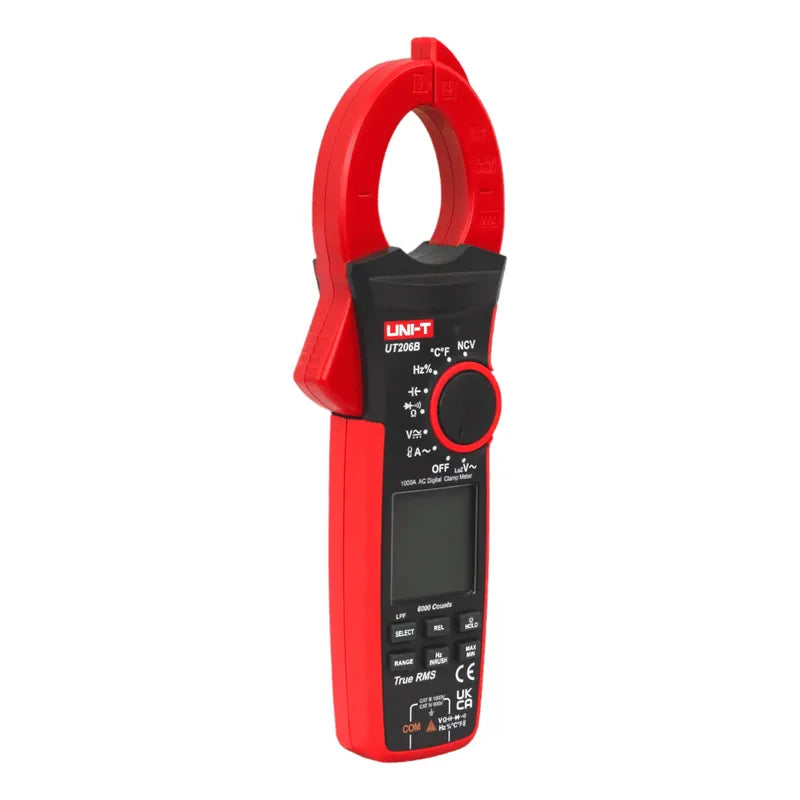 Pinza Amperimetrica Ut206b 1000a True Rms Multimetro Digital