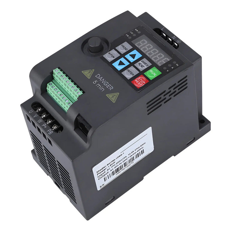 Variador Frecuencia 1 A 3 Fases 2.2kw 220v 9.6a Motor Vfd