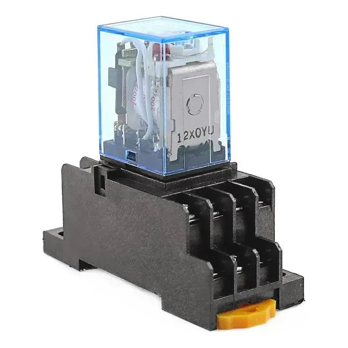 Rele My4n-j 24v Ac 4pdt Relay Hh54p 14 Pines Con Base