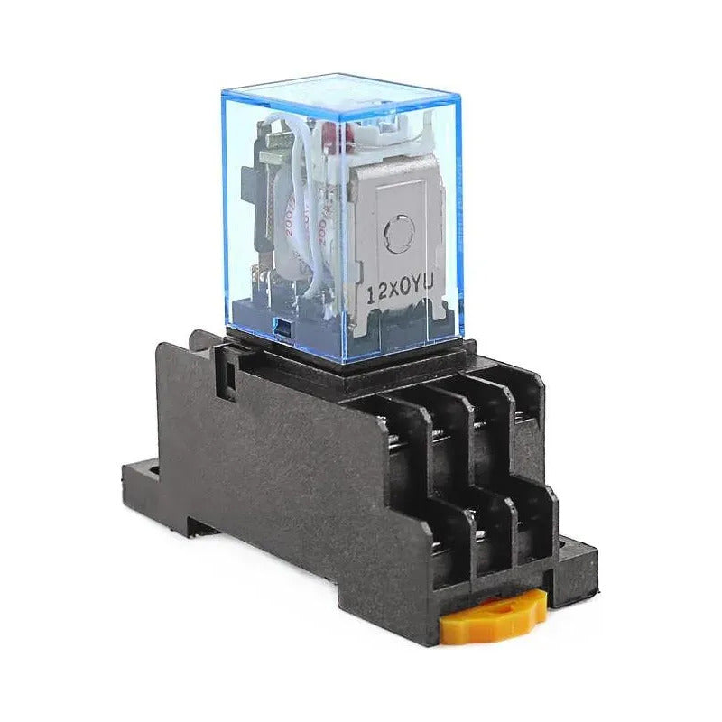 Rele My4n-j 24v Ac 4pdt Relay Hh54p 14 Pines Con Base