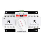 Ats Switch Transferencia Automatico Mcb 63a 220v Generador Gris