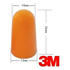 Pack 30 Pares Detallados Tapones Protectores Oído 3m Mod1100 Color Naranjo