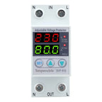 Rele Protector Sobre Y Bajo Voltaje Corriente - 220v 63a Din