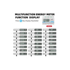 Medidor Remarcador Digital Rs485 Trifasico 100a 380v Kwh 220
